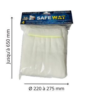 PREFILTRES CARTOUCHE SAFEWAT® TAILLE 04