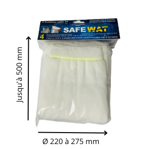 PREFILTRES CARTOUCHE SAFEWAT® TAILLE 04